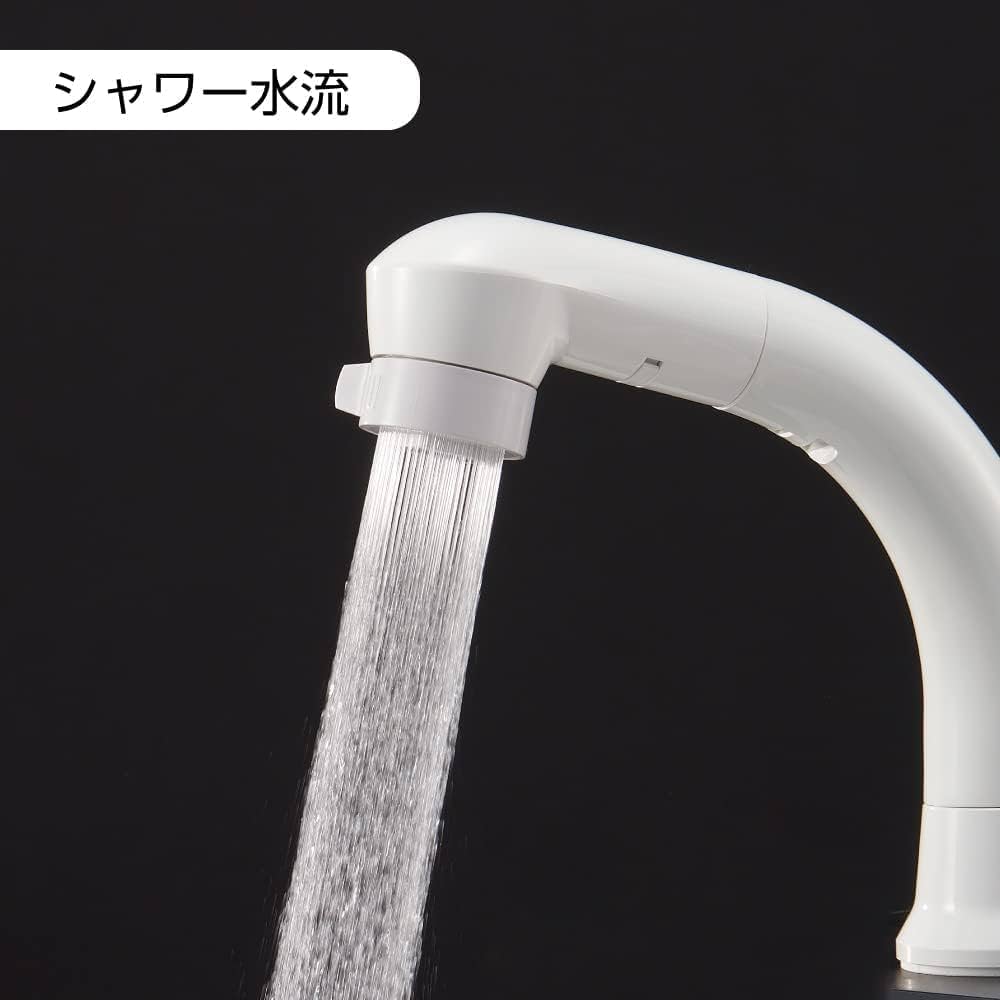 SANEI シングルスプレー混合線 K37610EJV-13 ホワイト シングルスプレー混合栓（洗髪用） | 商品のご案内 | SANEI